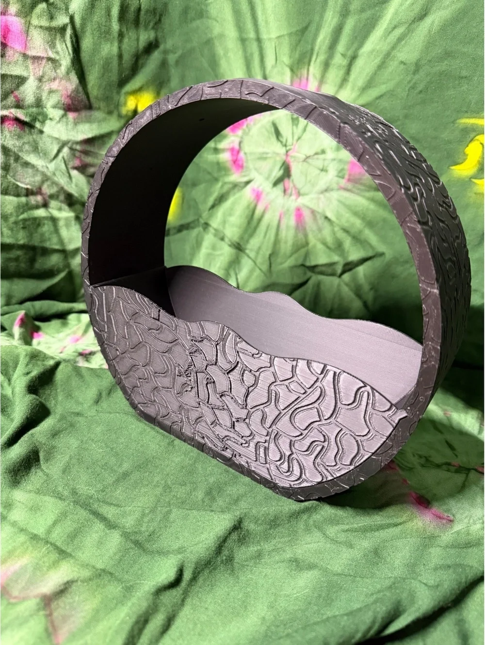 Black Decorative self watering planter